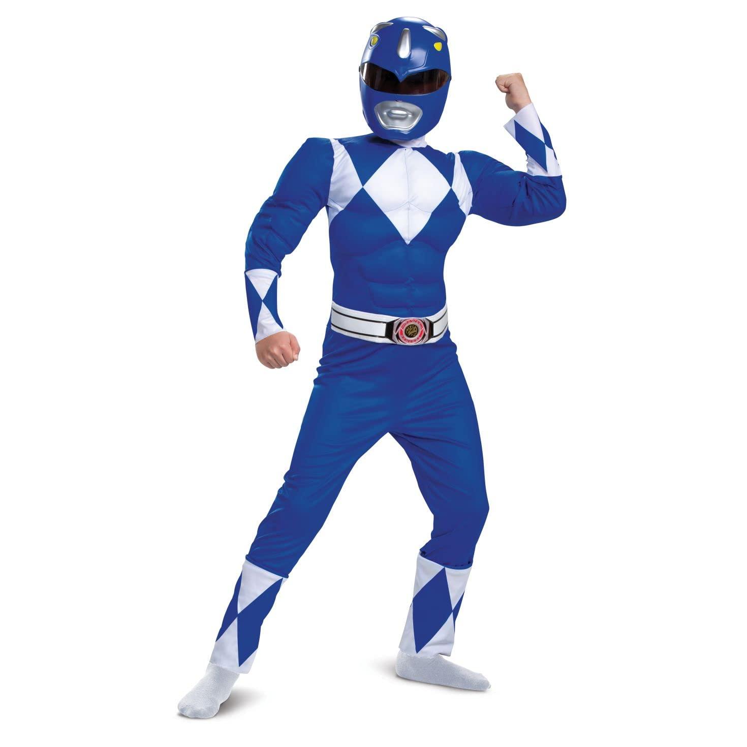 Power Rangers Boys Blue Ranger Costume