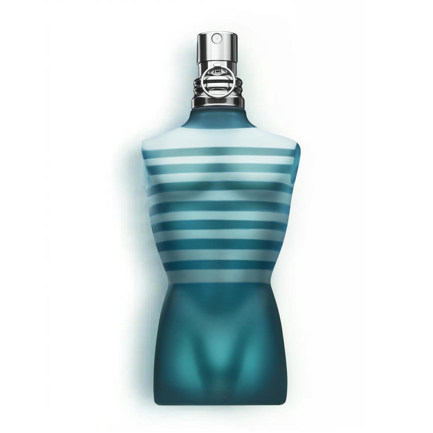 Jean Paul Gaultier Le Male Eau de Toilette - Long Lasting Amber Aromatic Cologne for Men with Fresh Mint, Lavender & Sensual Vanilla - Luxury Men's Cologne Spray, 4.2 oz image