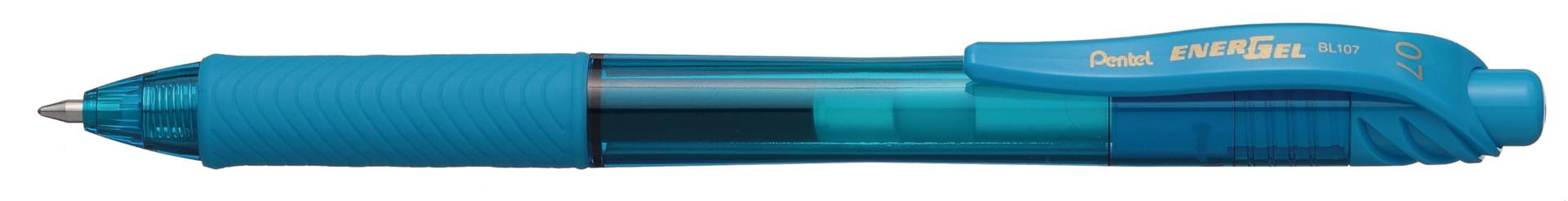 Pentel 0.7mm EnerGel-X Retractable Pen - Sky Blue (BL107-S) image