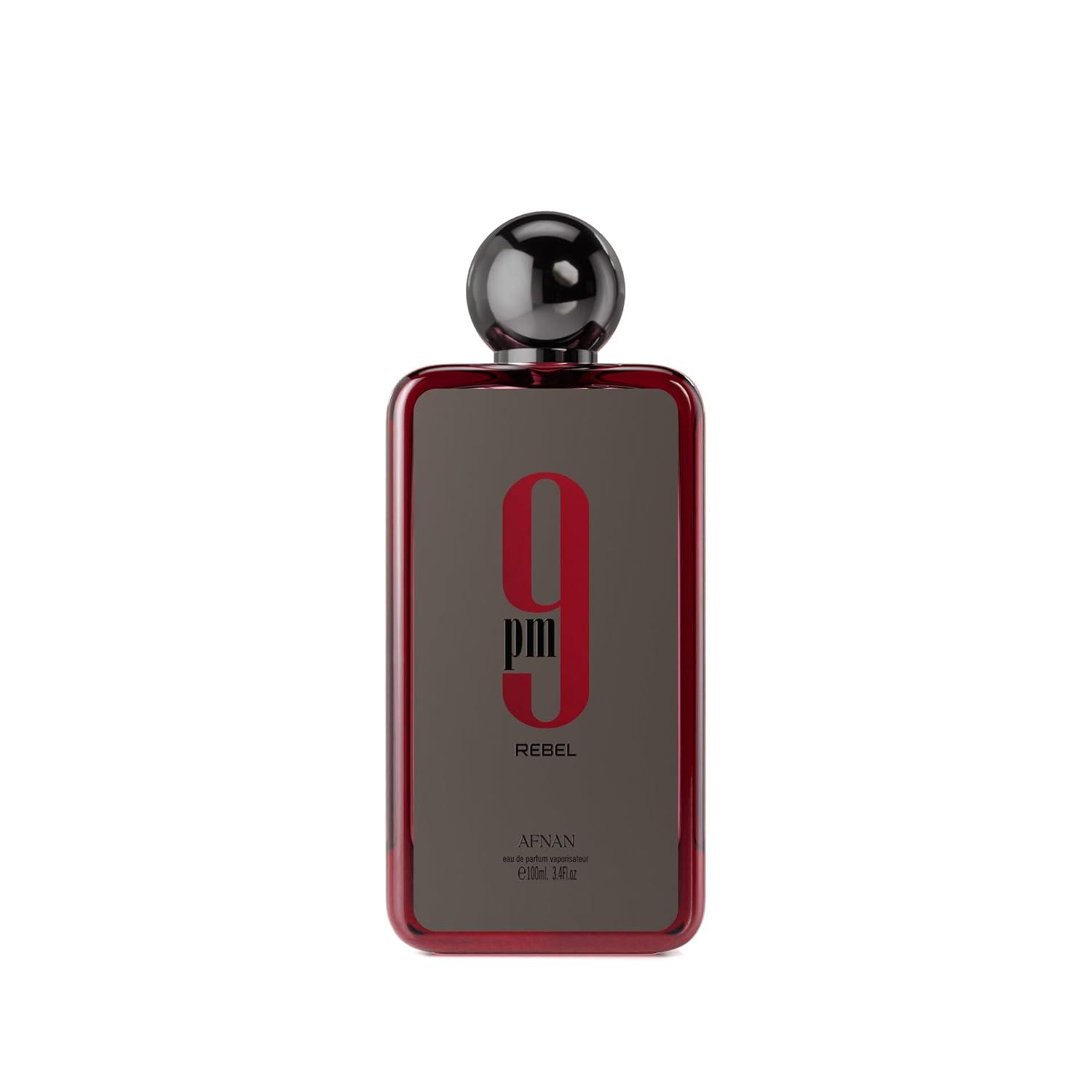 Afnan 9 PM Rebel Unisex Eau De Parfum, 3.4 Fl. Oz image