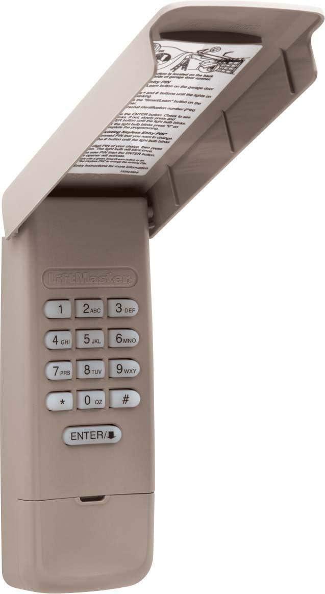 Liftmaster 877MAX Wireless Garage Door Opener Entry System, Compatible with all LiftMaster Garage Door Openers Manufactured Since January 1993
