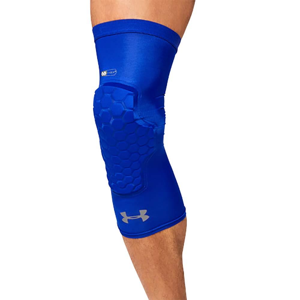 Under Armour Basketball Hex Pad Leg Sleeve, Compression Sleeve with Hex Pad Technology-Basketball,Football,Volleyball & More (B07XF928YT) image