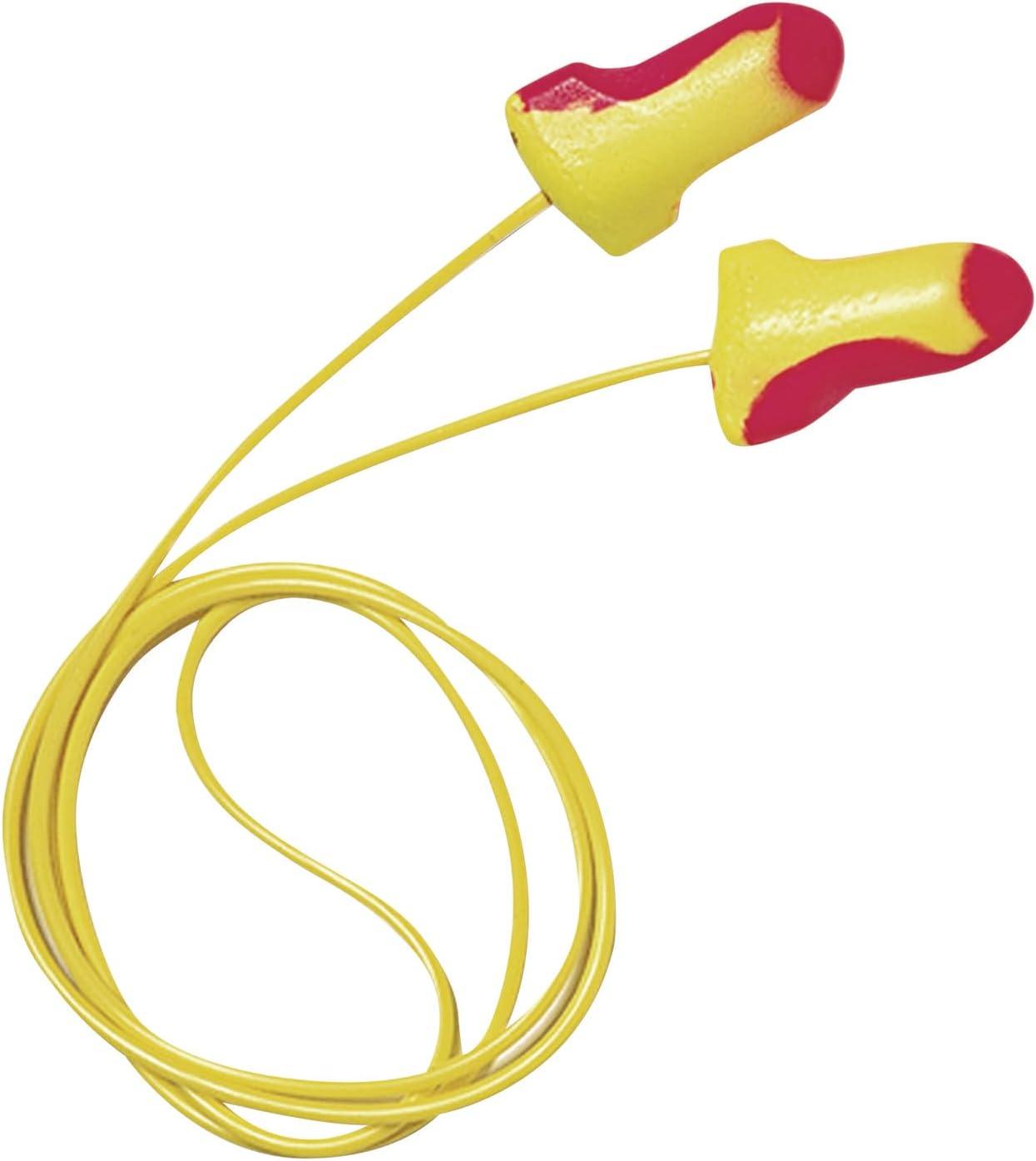 Howard Leight by Honeywell Laser Lite High Visibility Disposable Foam Earplugs, 100-Pairs, Pink/Yellow, LL-30 image