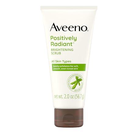 Aveeno Positively Radiant Exfoliating Daily Facial Scrub, 2 oz image