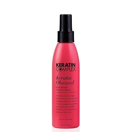 Keratin Perfect Benefit Obsessed Multi-Benefit Treatment Spray - Intensifies Color Vibrancy - Promotes Strength - Protects From Sun Damage - Lightweight - For All Hair Types - 1.7 Oz image