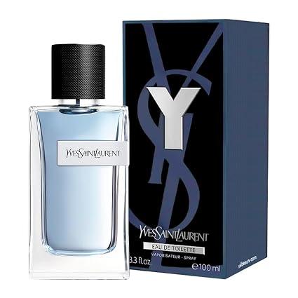 YVES SAINT LAURENT Y Eau De Toilette for Men, 100 ml/3.3 fl oz image