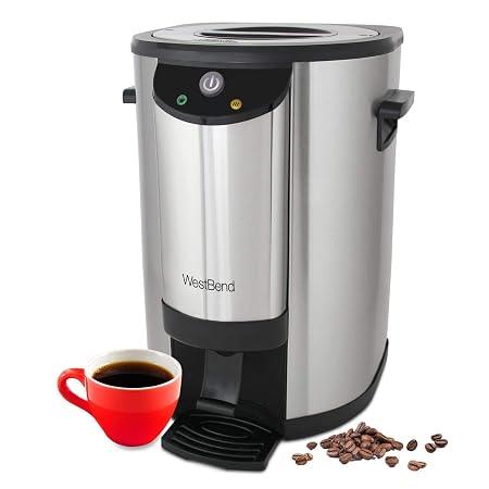 West Bend 42 Cup Commercial Urn, Contemporary SS image