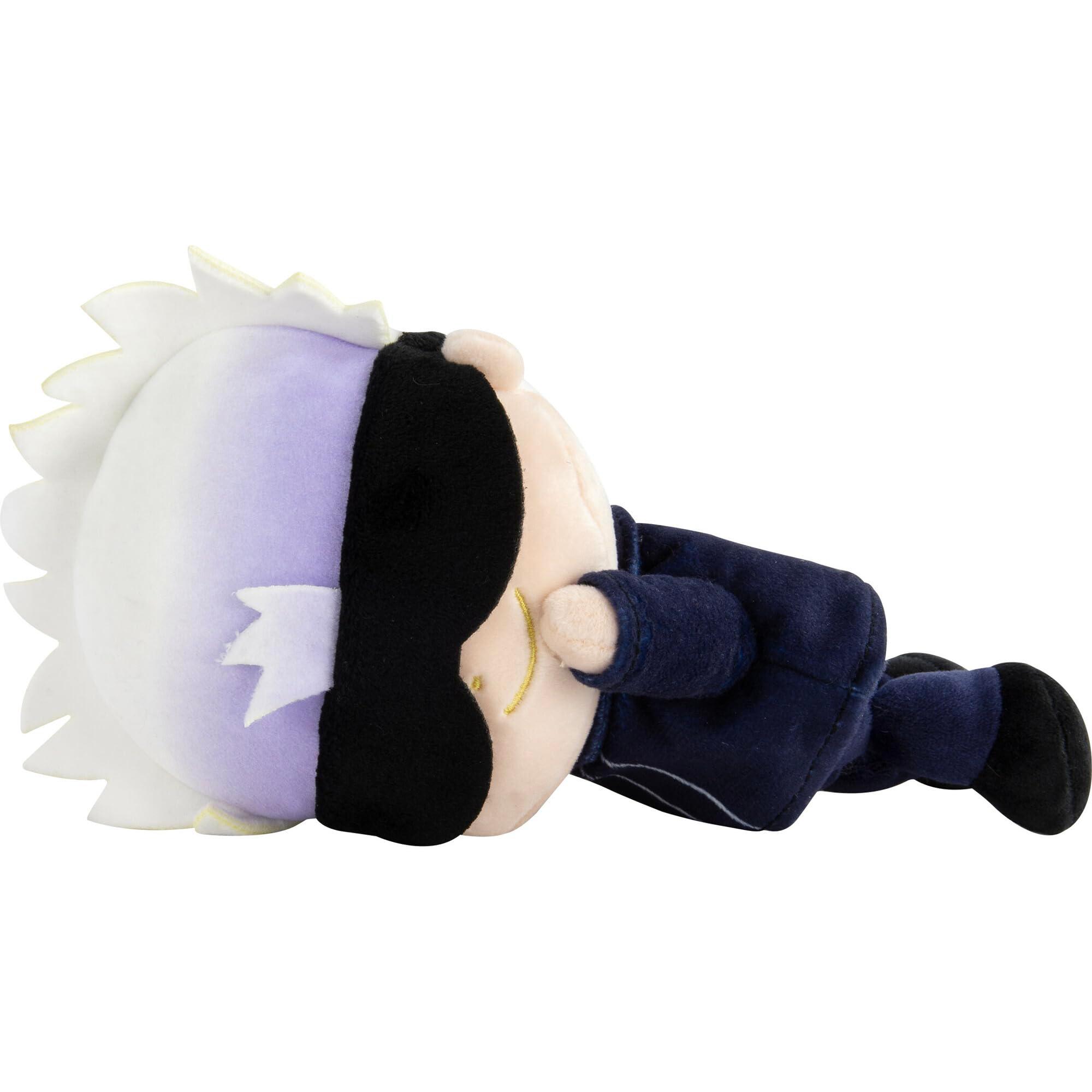 Club Mocchi-Mocchi- Suya Suya Sleeping Friend Jujutsu Kaisen Plush - Satoru Gojo Figure Plush - Collectible JJK Figure - Squishy Anime Plushies and Kawaii Toys - 8 Inch image