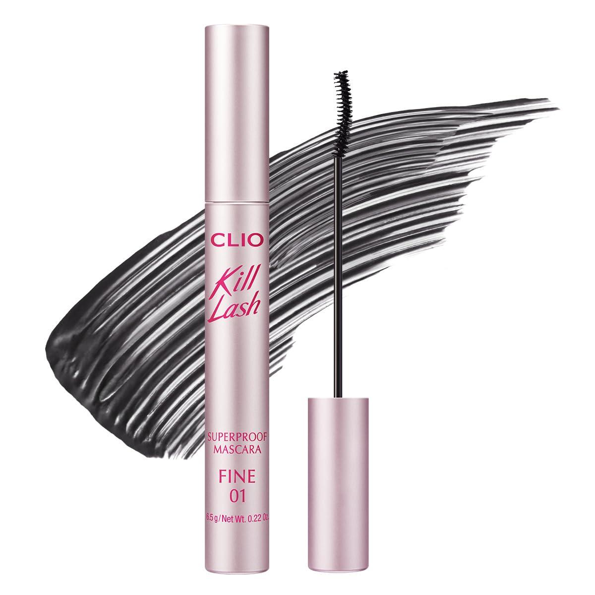 CLIO KILL LASH SUPERPROOF MASCARA FINE 01 VANILLA BLACK image