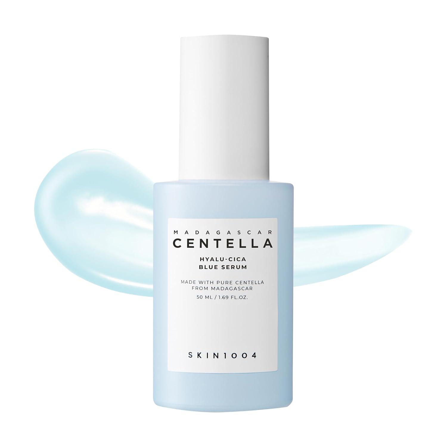SKIN1004 Hyalu-CICA Blue Serum 1.69 fl.oz, 50ml, 5 Layer Hyaluronic Acid Cica Niacinamide, Hydrating and Refreshing Multi-Care Solutions image