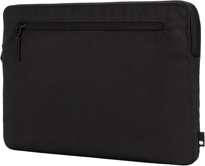 Incase Compact Laptop Sleeve with Flight Nylon - 16-inch MacBook/Laptop & iPad/Tablet Sleeve - Faux Fur Lining, Lightweight, Durable, Weather Resistant, Slip Pocket for Accessories (Black) image