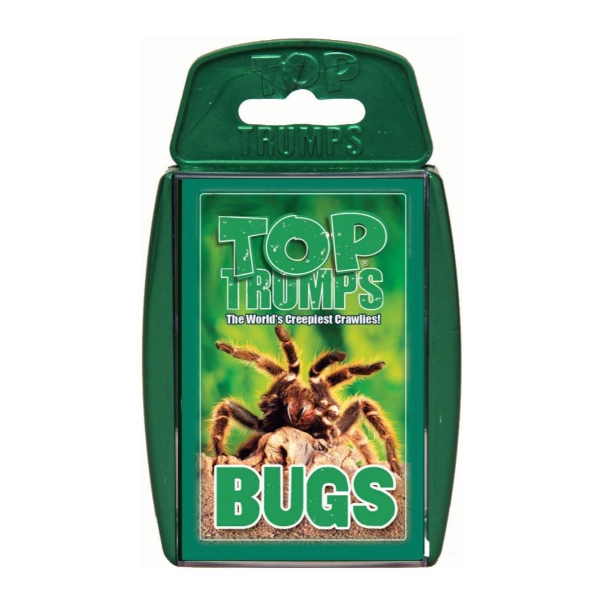 Top Trumps Card Game Bugs - Family Games for Kids and Adults - Learning Games - Kids Card Games for 2 Players and More - Kid War Games - Card Wars - for 6 Plus Kids image