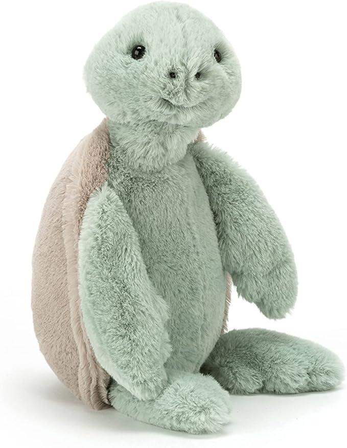 Jellycat Bashful Turtle Stuffed Animal, Medium 12 inches - Reptile Plush Toy - Classic Children's Gift image