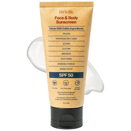 Sky and Sol Mineral Sunscreen SPF 50 image