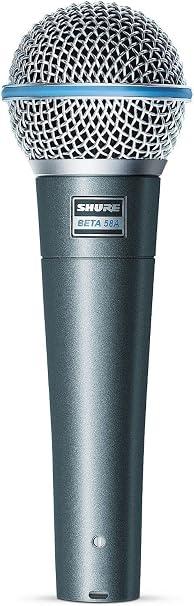 Shure BETA 58A Supercardioid Dynamic Vocal Microphone image