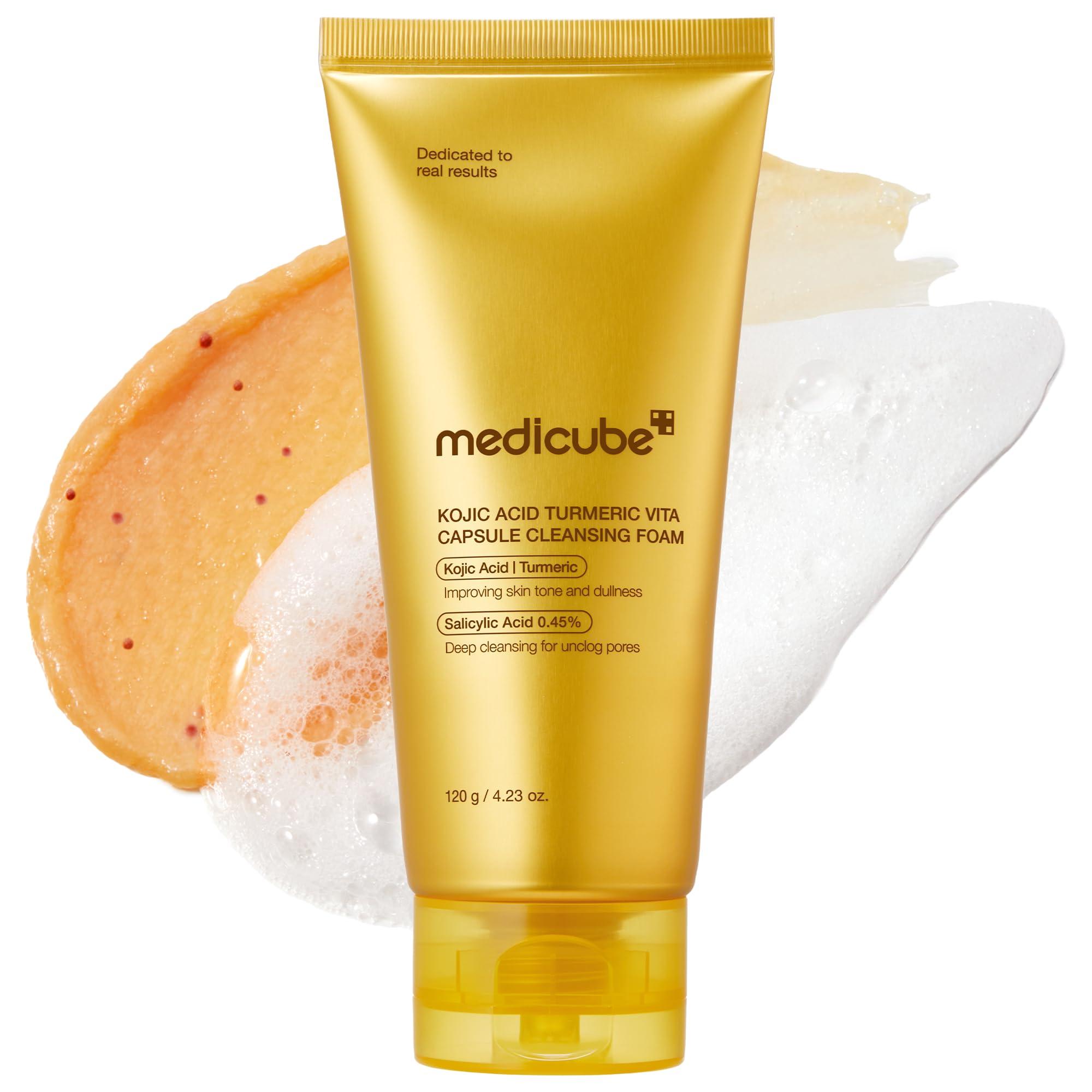 KOJIC ACID TURMERIC VITA CAPSULE CLEANSING FOAM 120g image