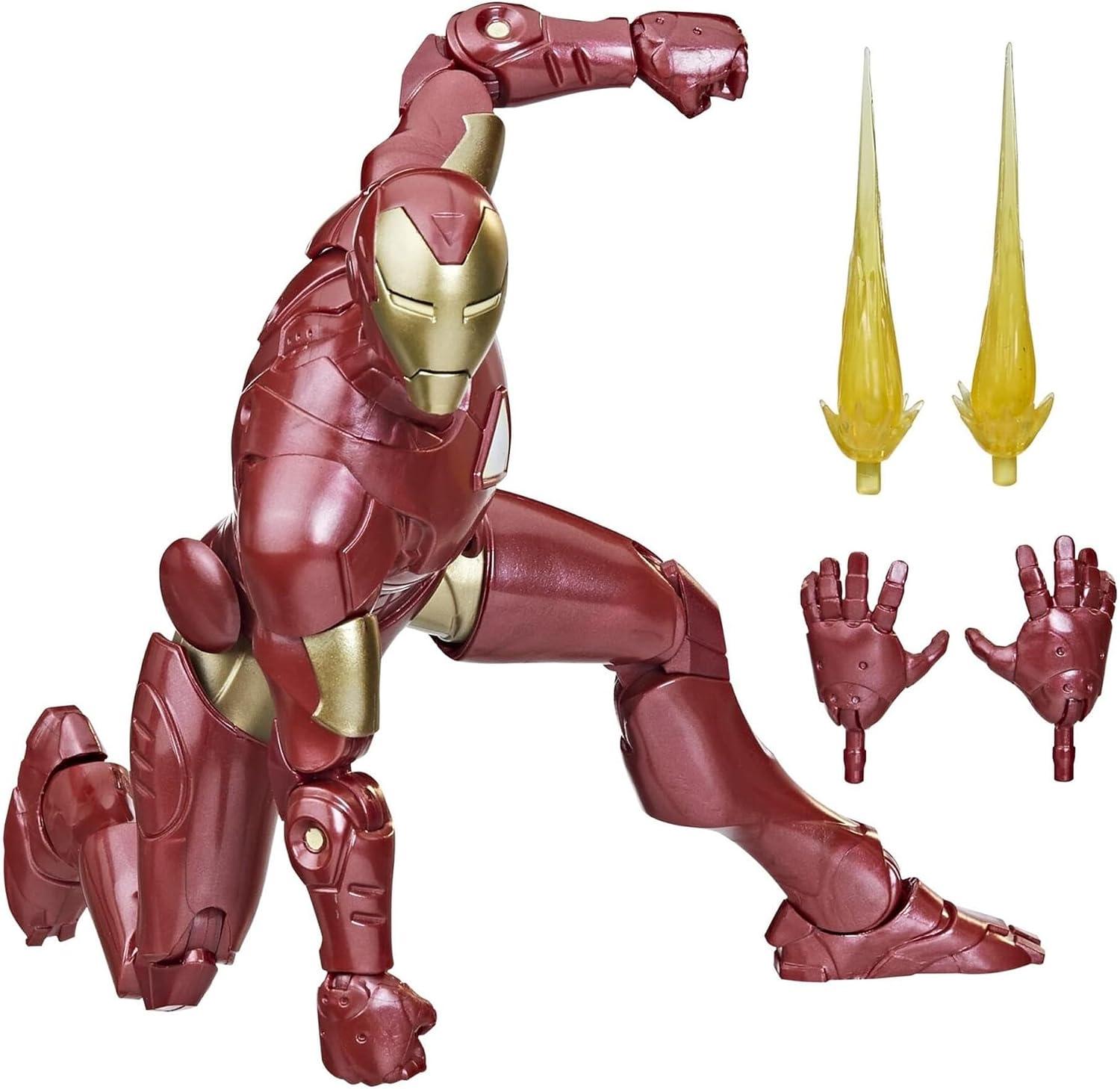 Marvel Legends Series: Iron Man (Extremis) Classic Comic Collectible 6 Inch Action Figure, 4+ Years