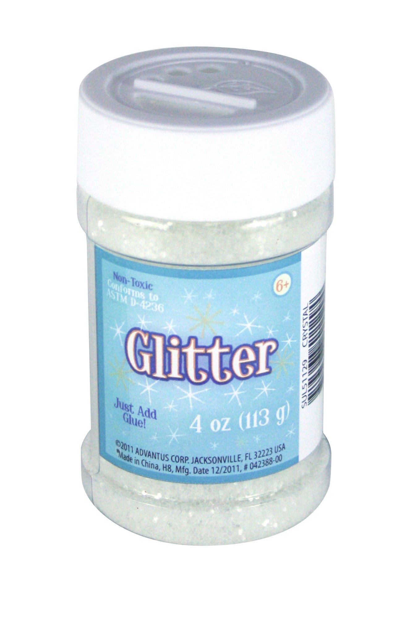 Sulyn 4 oz. Glitter Jar - Crystal image