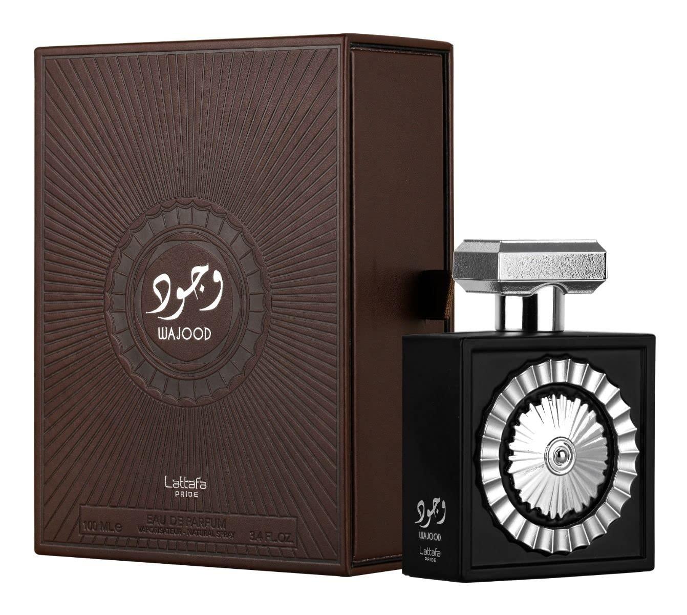 Lattafa Perfumes Wajood for Unisex Eau De Parfum Spray, 3.4 Ounce image