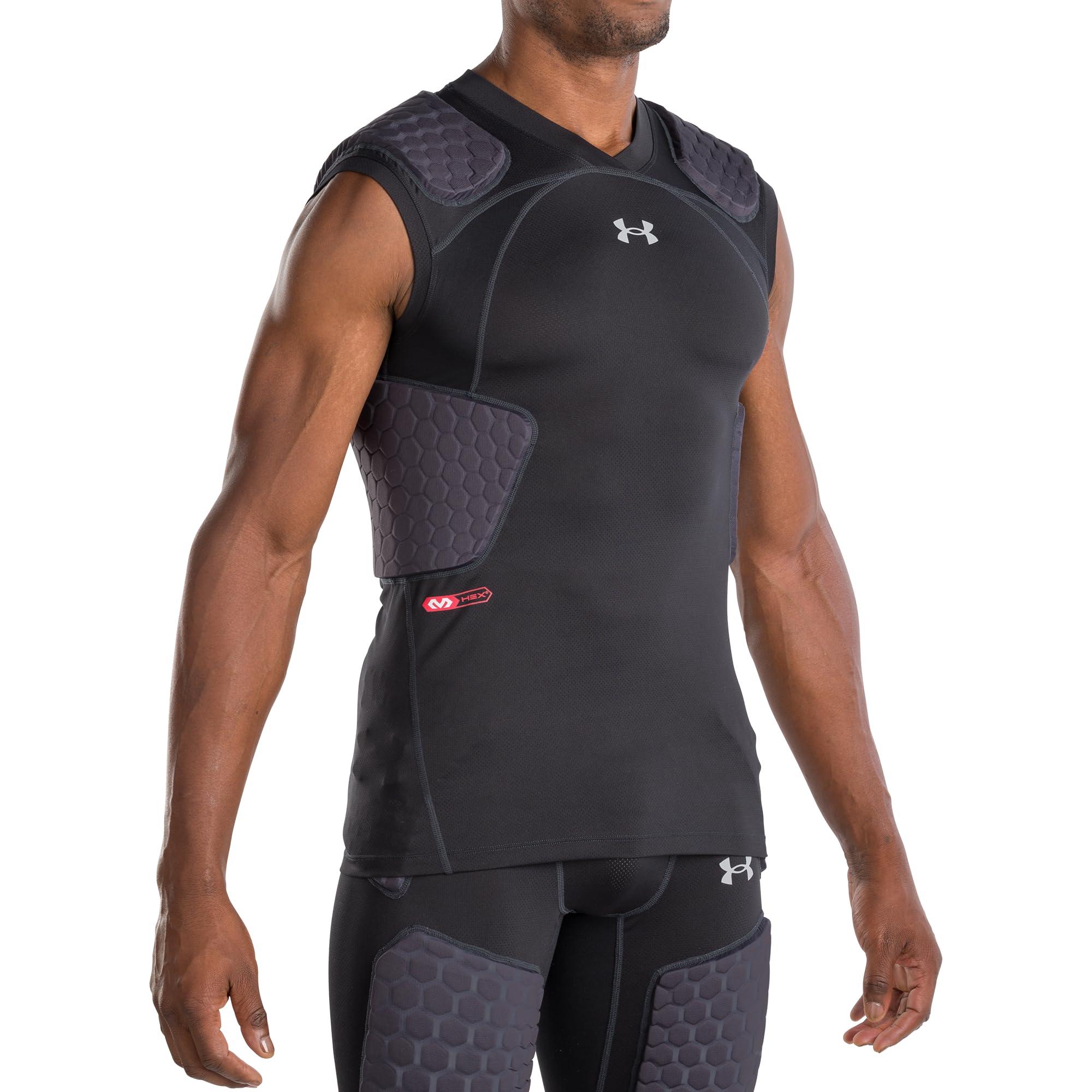 Under Armour Gameday Pro 5-Pad Top, Compression Shirt Men Football (B0CZBMXMRQ) image