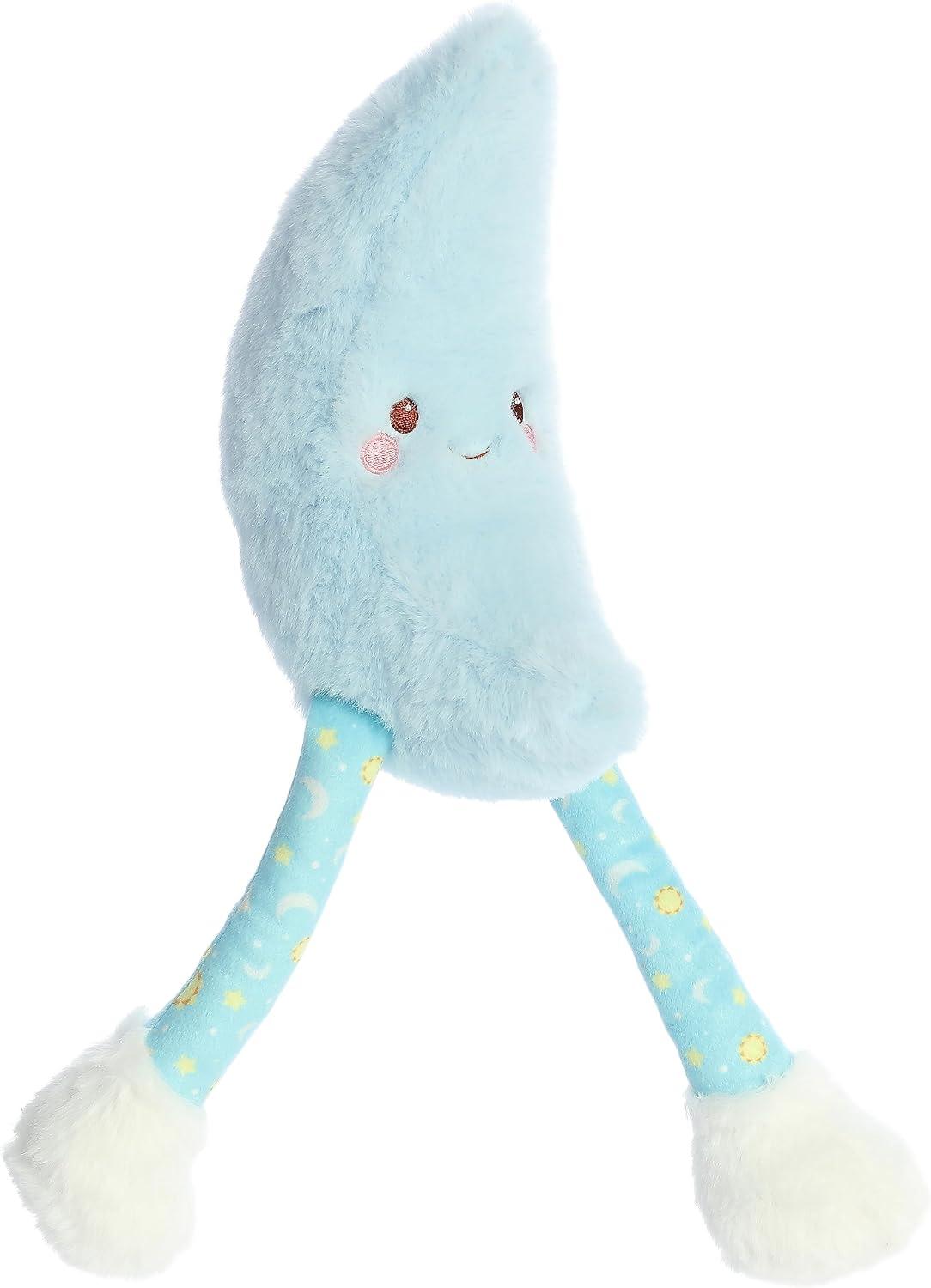 Ebba My Universe 13" Moon Adorable Baby Stuffed Animal | Lightweight celestial shapes for imaginative play and cuddling
