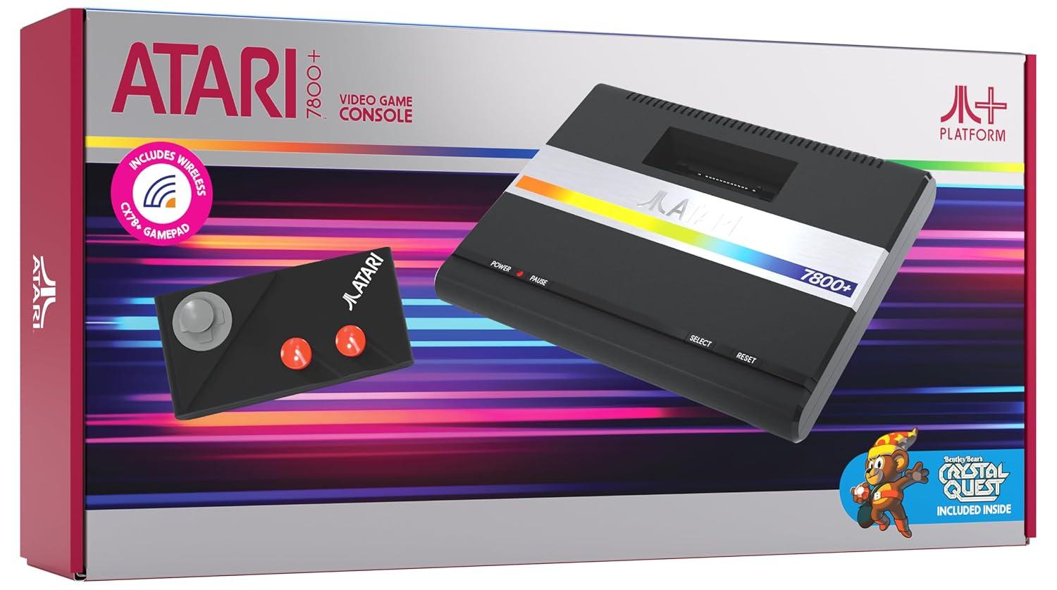 Official Atari 7800+ Console & Wireless Controller - HDMI Output image