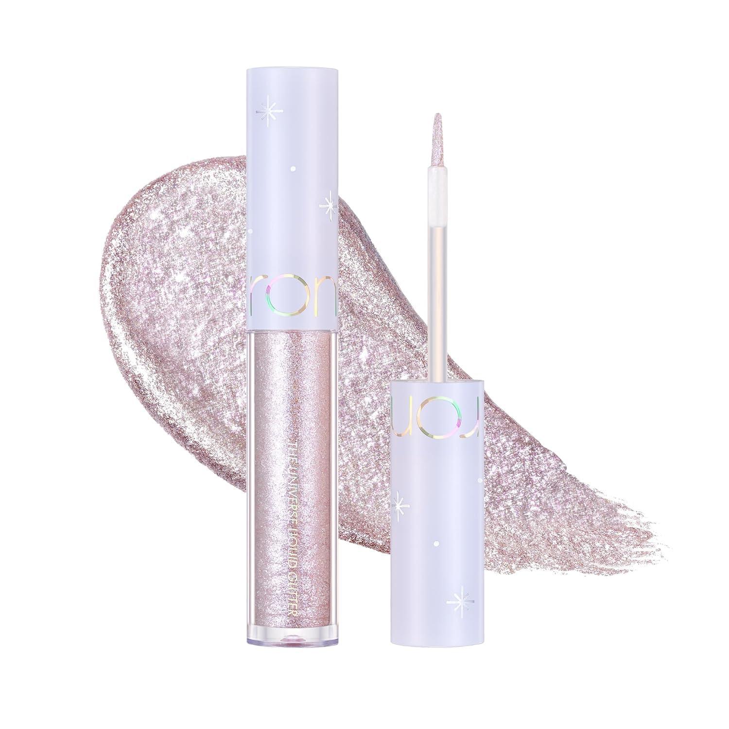 rom&nd THE UNIVERSE LIQUID GLITTER 05 LOVEY FLARE image