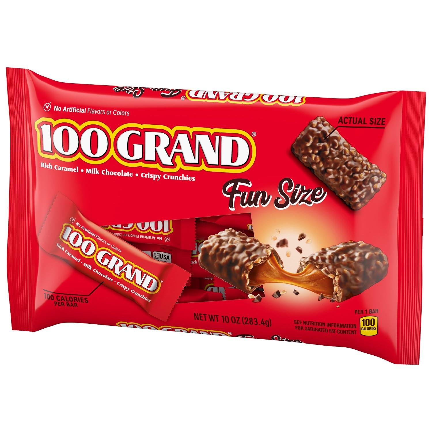 100 Grand Chocolate bar, Fun Size, 11 oz image
