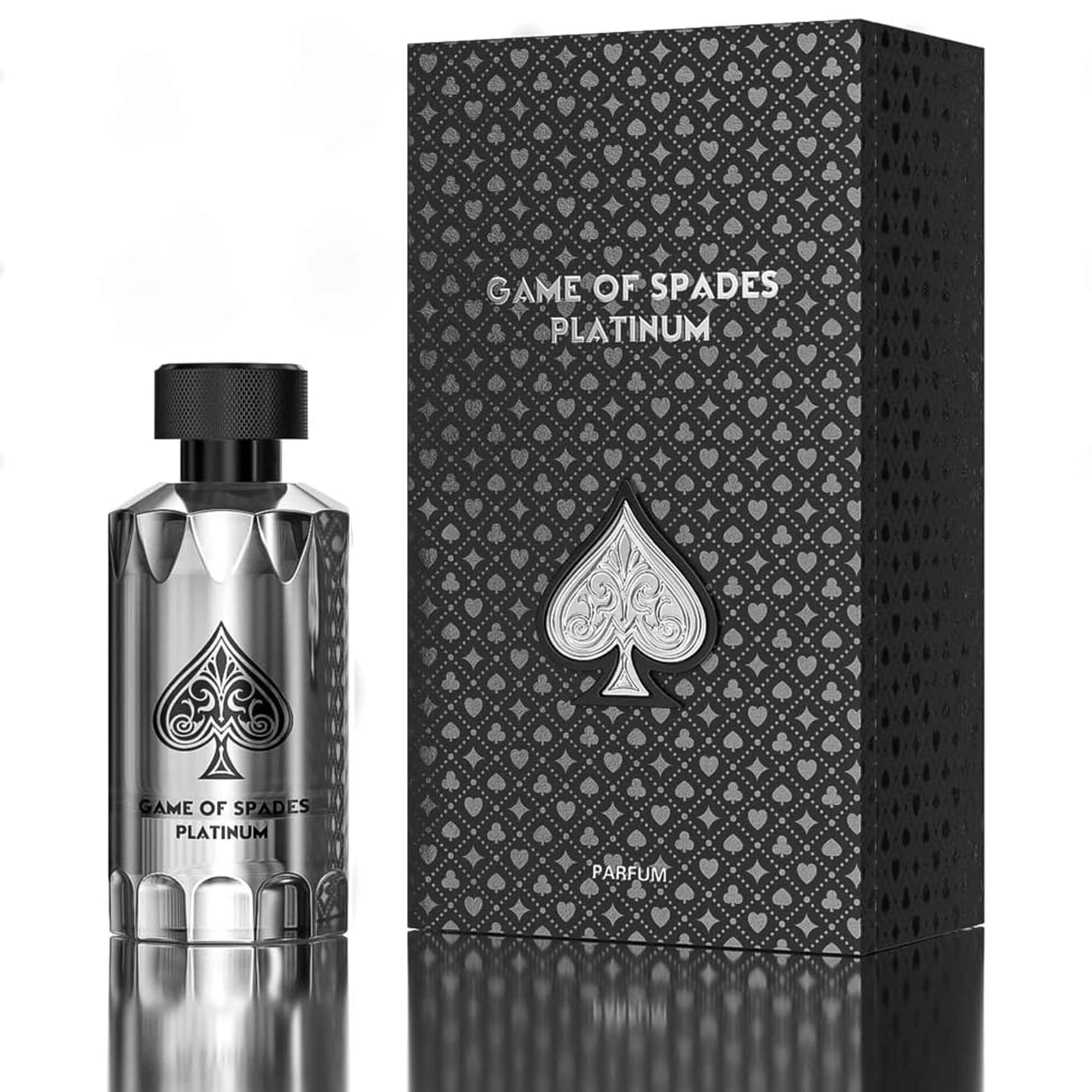 Jo Milano Perfume Game of Spades Platinum Parfum Unisex 3.4 oz image