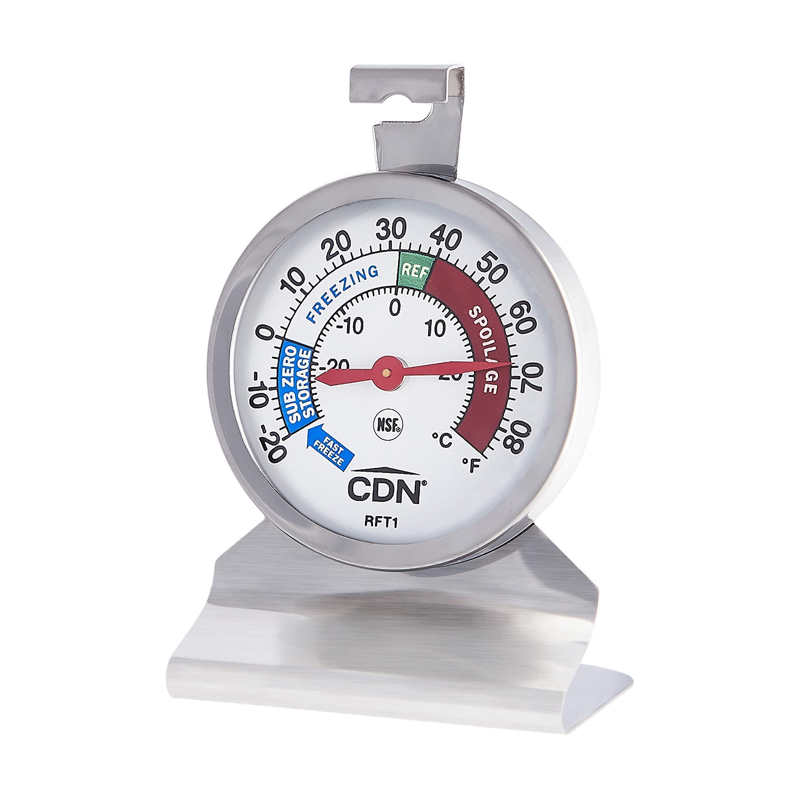 CDN RFT1 Proaccurate Heavy Duty Refrigerator Freezer Thermometer, ProAccurate Heavy Duty Refrigerator/Freezer Thermometer image