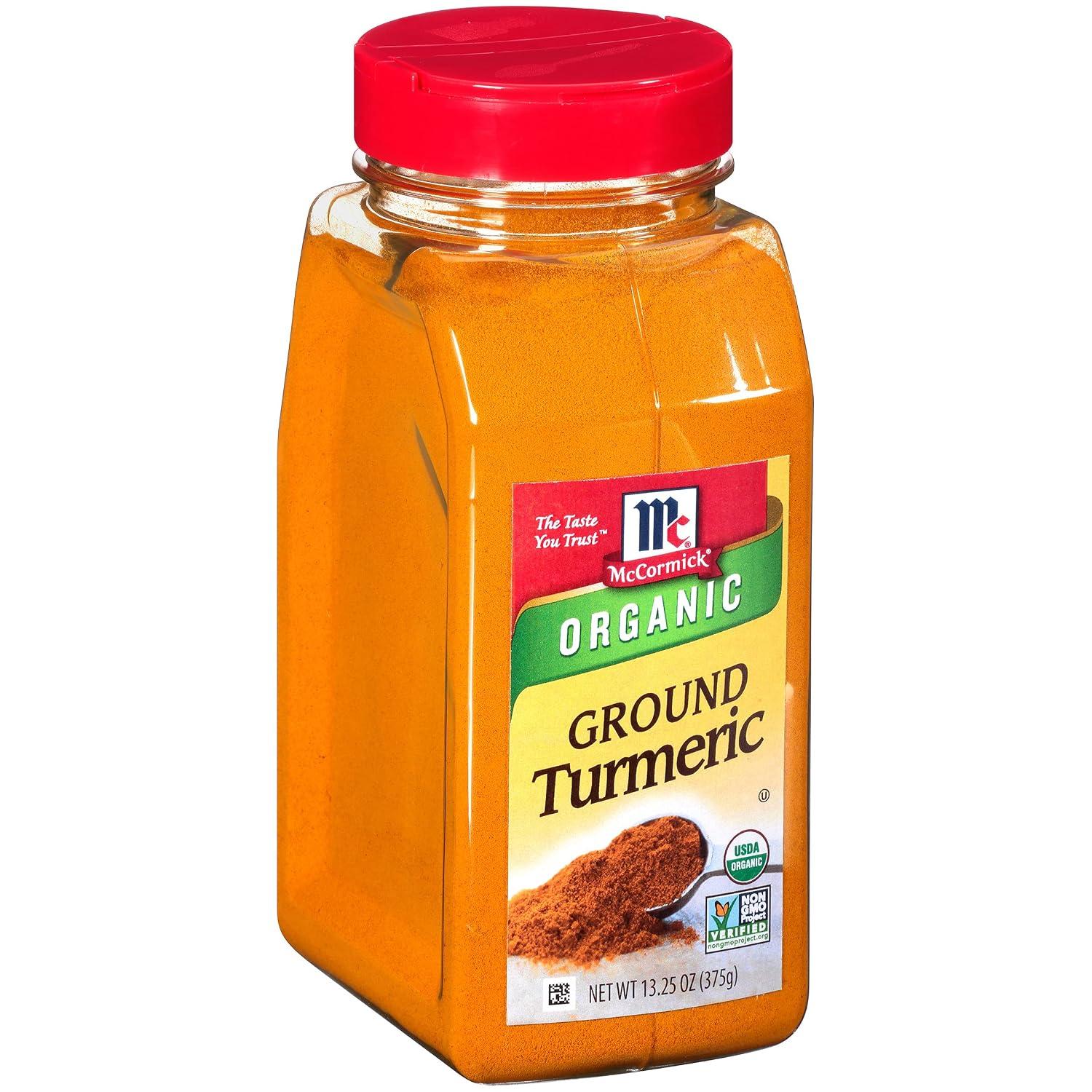 McCormick Organic Ground Turmeric, 13.25 oz image