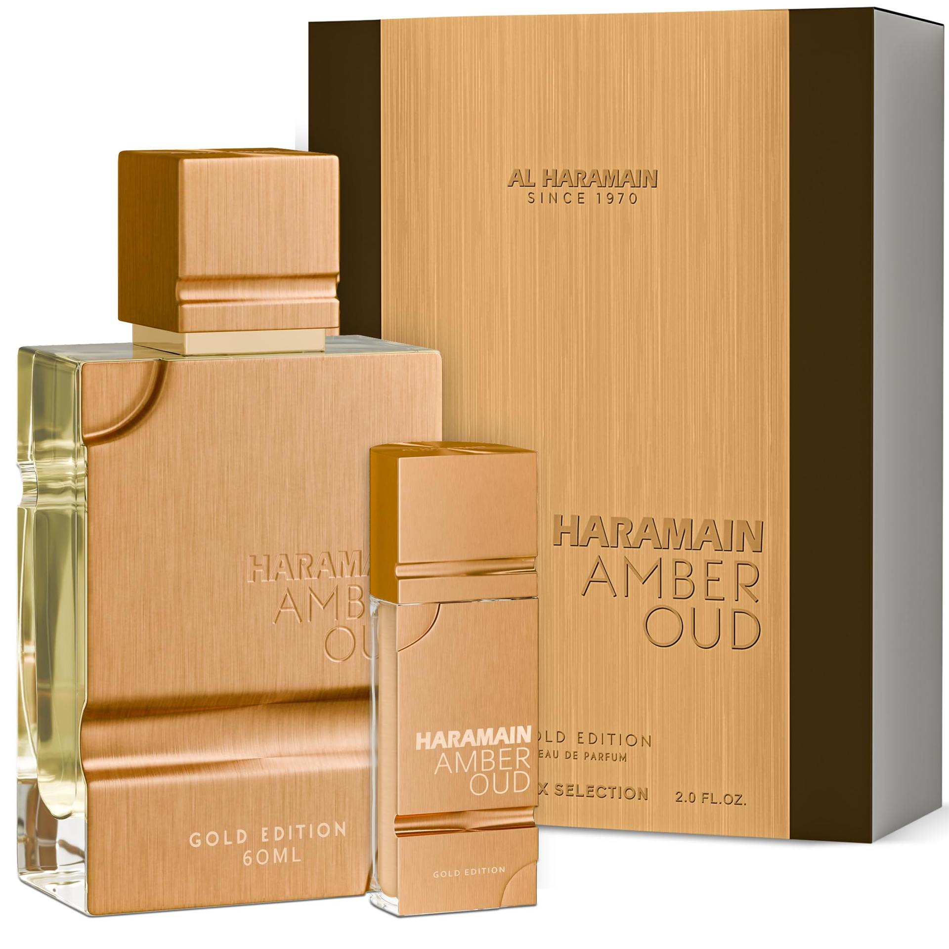 Al Haramain Perfume Amber Oud Gold Edition + ATOMIZER EDP Unisex 2 oz image