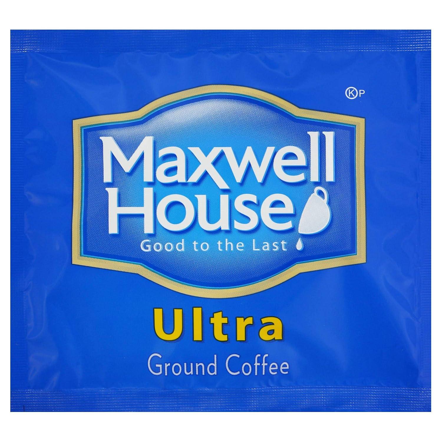 Maxwell House Ultra Ground Coffee (0.4oz Bags, Pack of 100) image