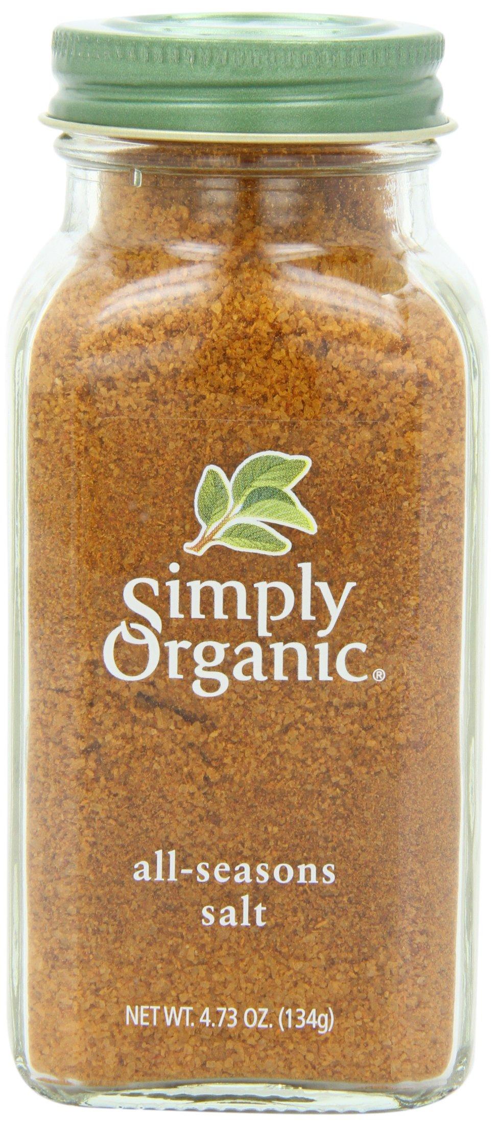 Simply Organic All-Seasons Salt, Certified Organic, 4.73-Ounce Container image