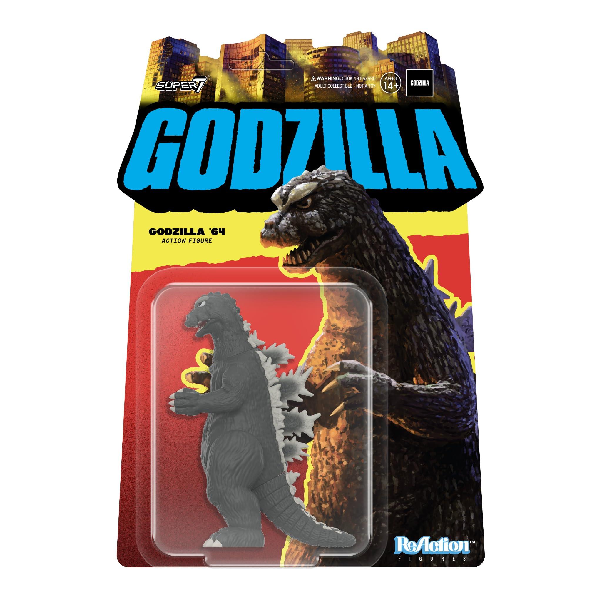 Super7 Toho Godzilla '64-3.75" Toho Godzilla Action Figure Classic Movie Collectibles and Retro Toys image