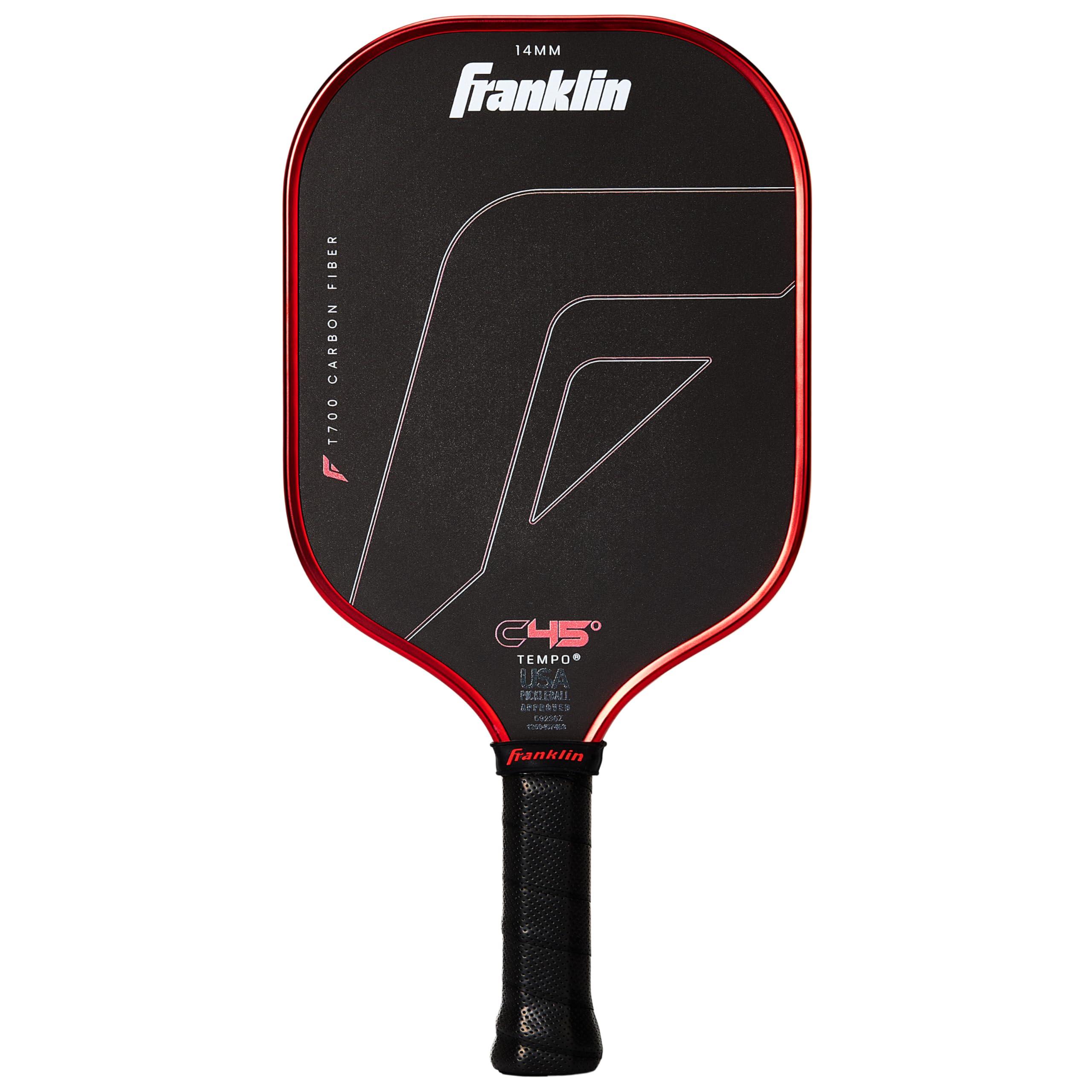 Franklin Sports PRO Pickleball Paddles - C45 Carbon Fiber Series - Official USAP + UPA Approved - Pro Player Design (B07YRJFHKR) image