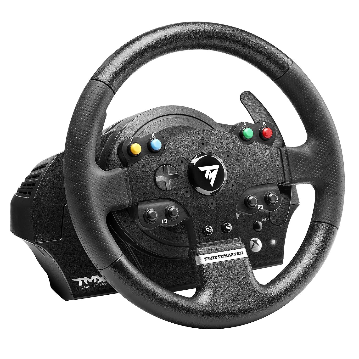 Thrustmaster TMX Force Feedback Racing Wheel & Pedals - XBOX & PC image