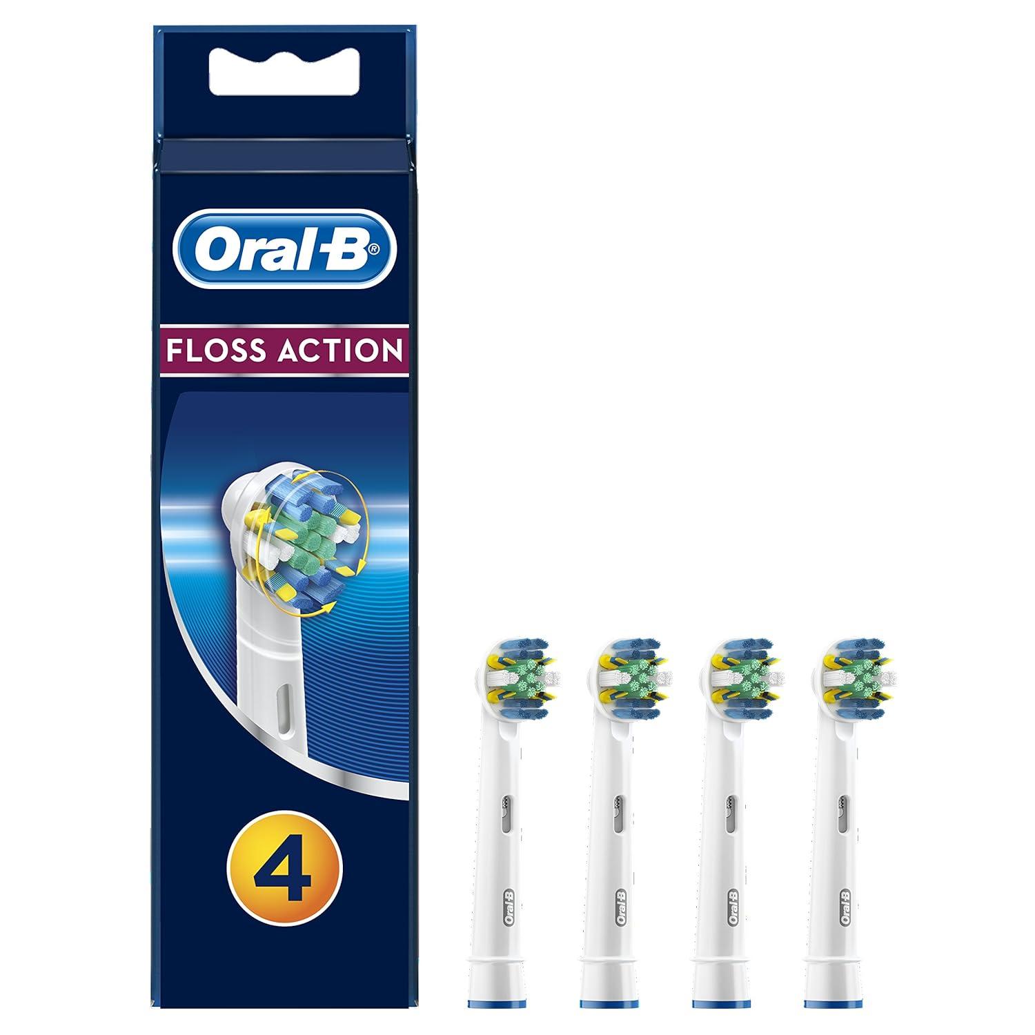 Oral B Floss Action Replacement Heads, 4 ct image