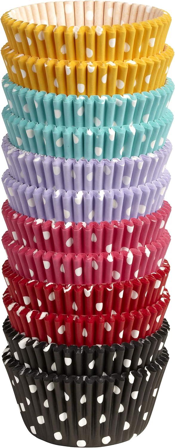 Wilton Polka Dot Standard Baking Cups, Cupcake Liner, 300-Count image