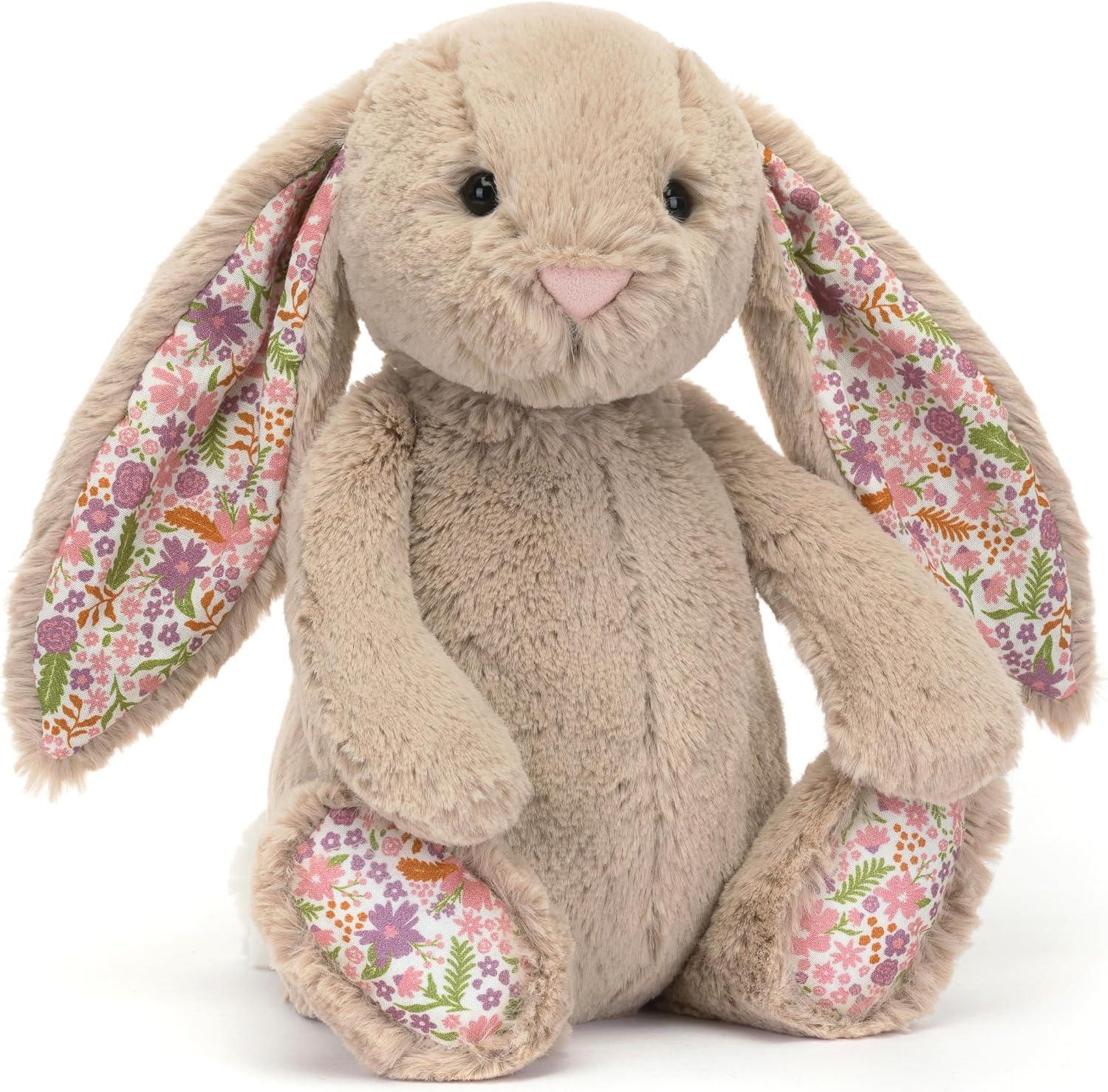 Jellycat Blossom Beige Bunny Petal Stuffed Animal, Medium image