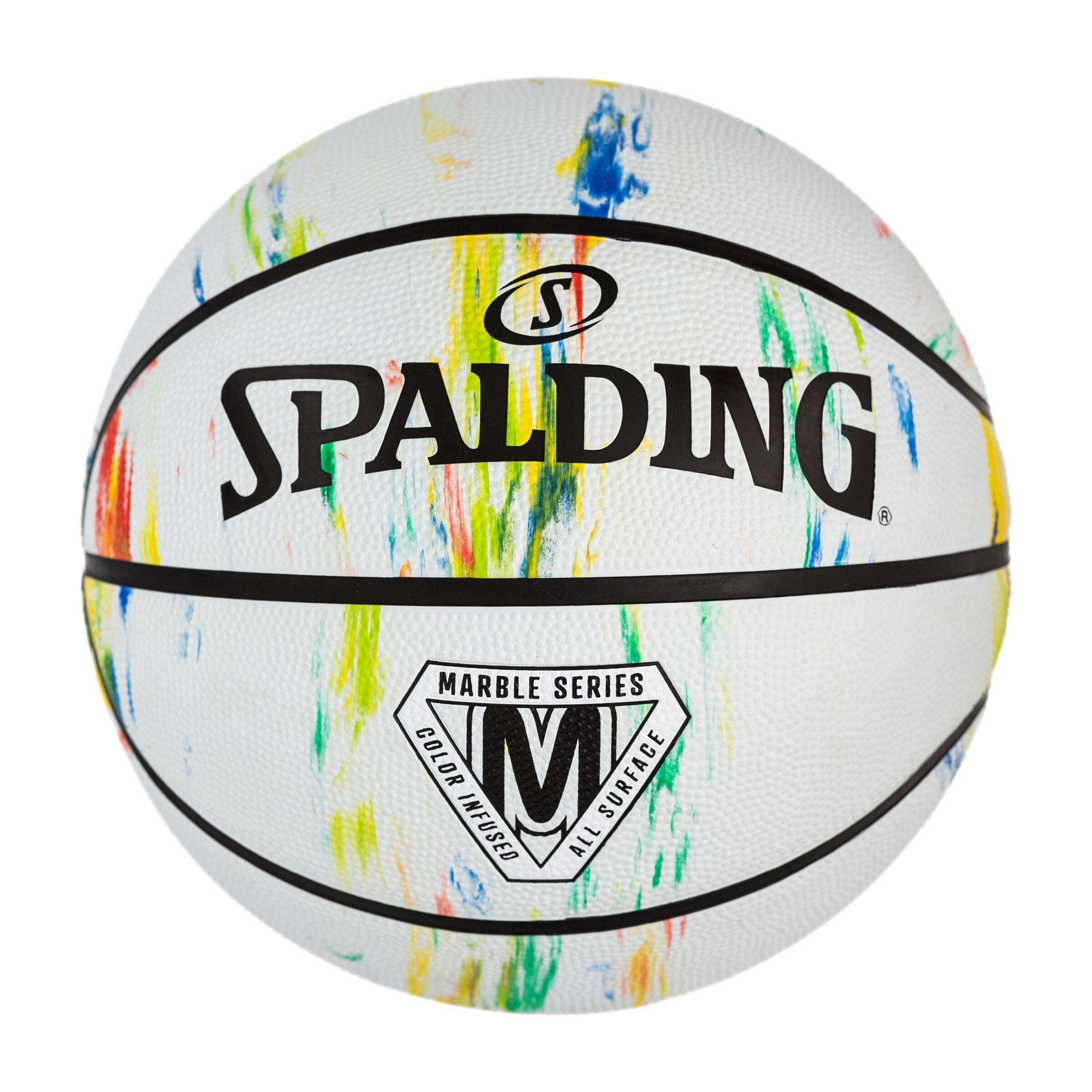 Spalding Outdoor Rubber Basketballs | Performance Rubber Cover Designed for Outdoor Play | Multiple Sizes & Colors image