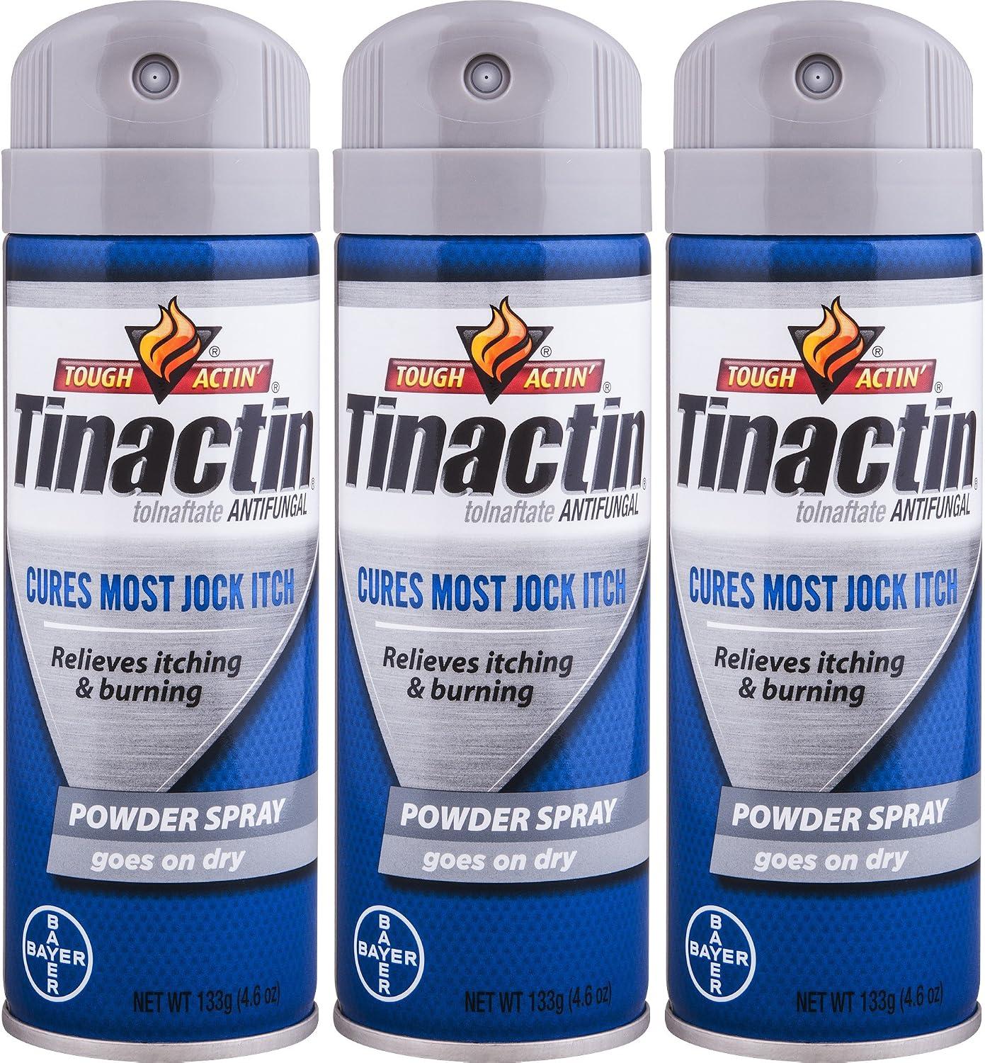 Tinactin Jock Itch Spray Powder,4.6 oz. (Pack of 3) image