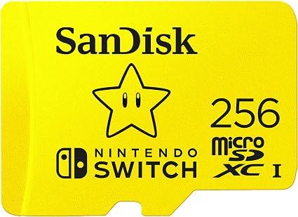 SANDISK 256GB microSDXC-Card, Licensed for Nintendo-Switch - SDSQXAO-256G-GNCZN image