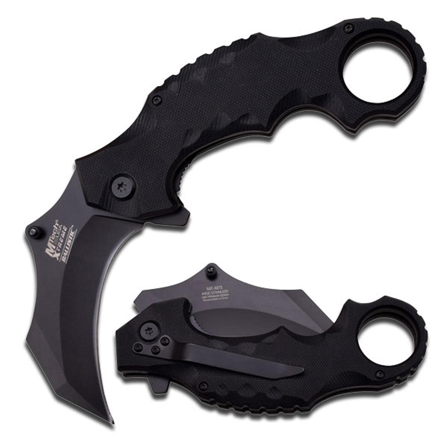 MTech USA - Spring Assisted Knife - MX-A815BK