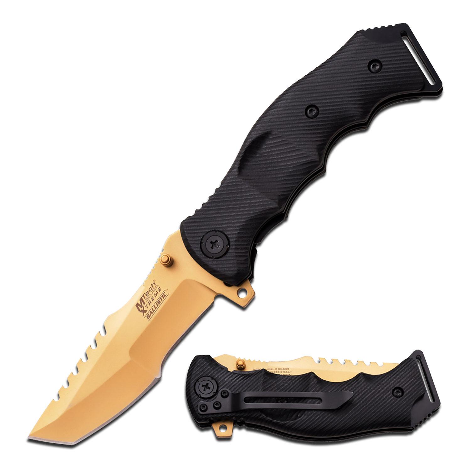 MTech USA - Spring Assisted Knife - MX-A805GD