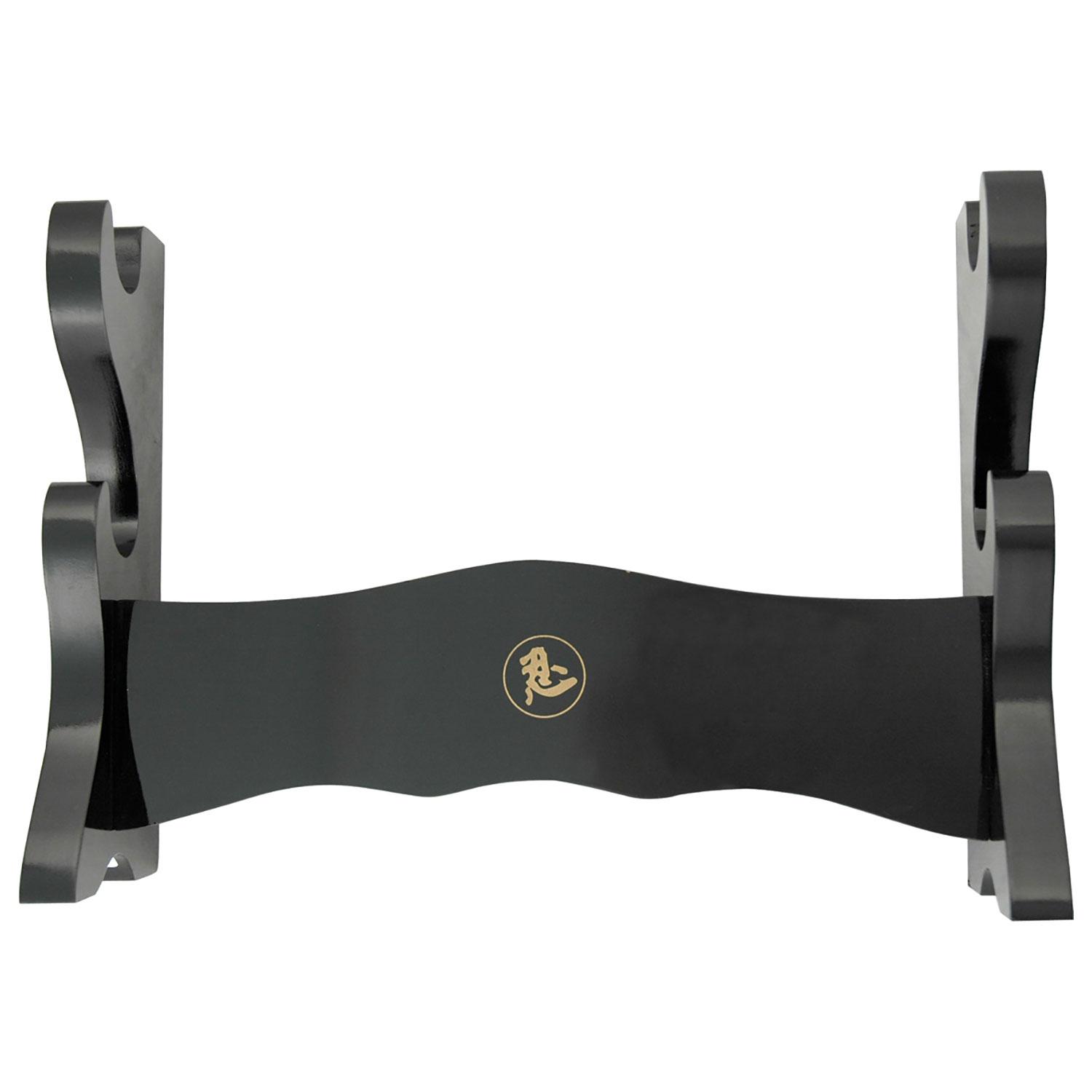 BladesUSA - 2 Tier Wood Wall Mount or Tabletop Sword Stand - WS-2NDX image
