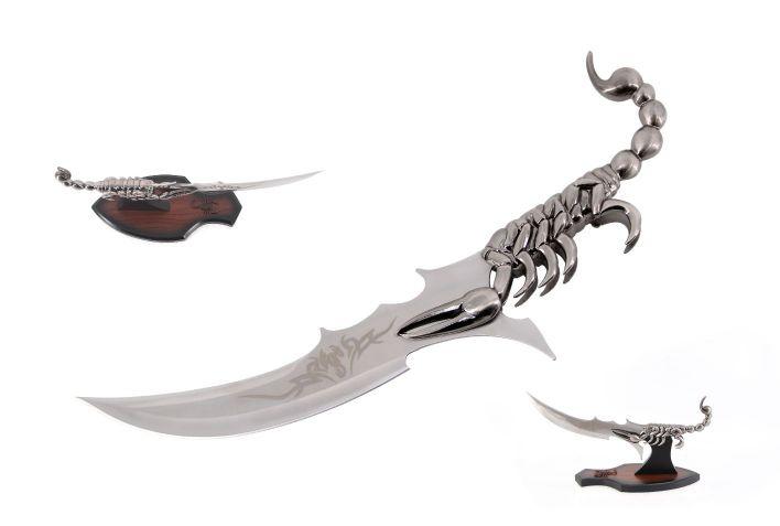 Snake Eye - Fantasy Scorpion Bowie Knife - SE-0211 image