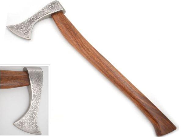 Medieval Warrior - Custom Handmade Axe - WT-2124 image