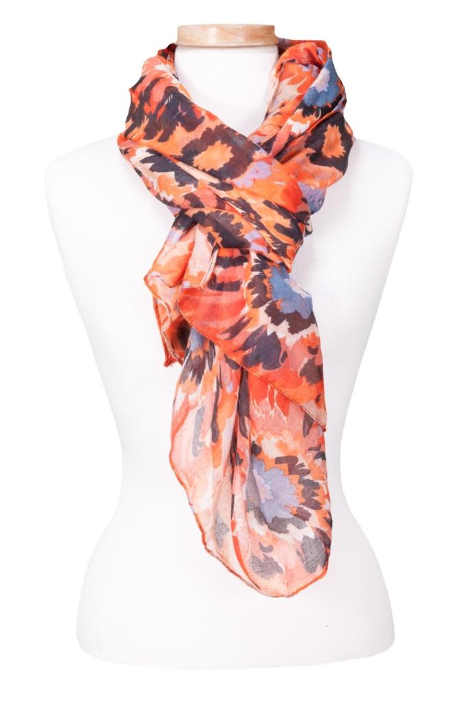Petal Burst Scarf Asst* image
