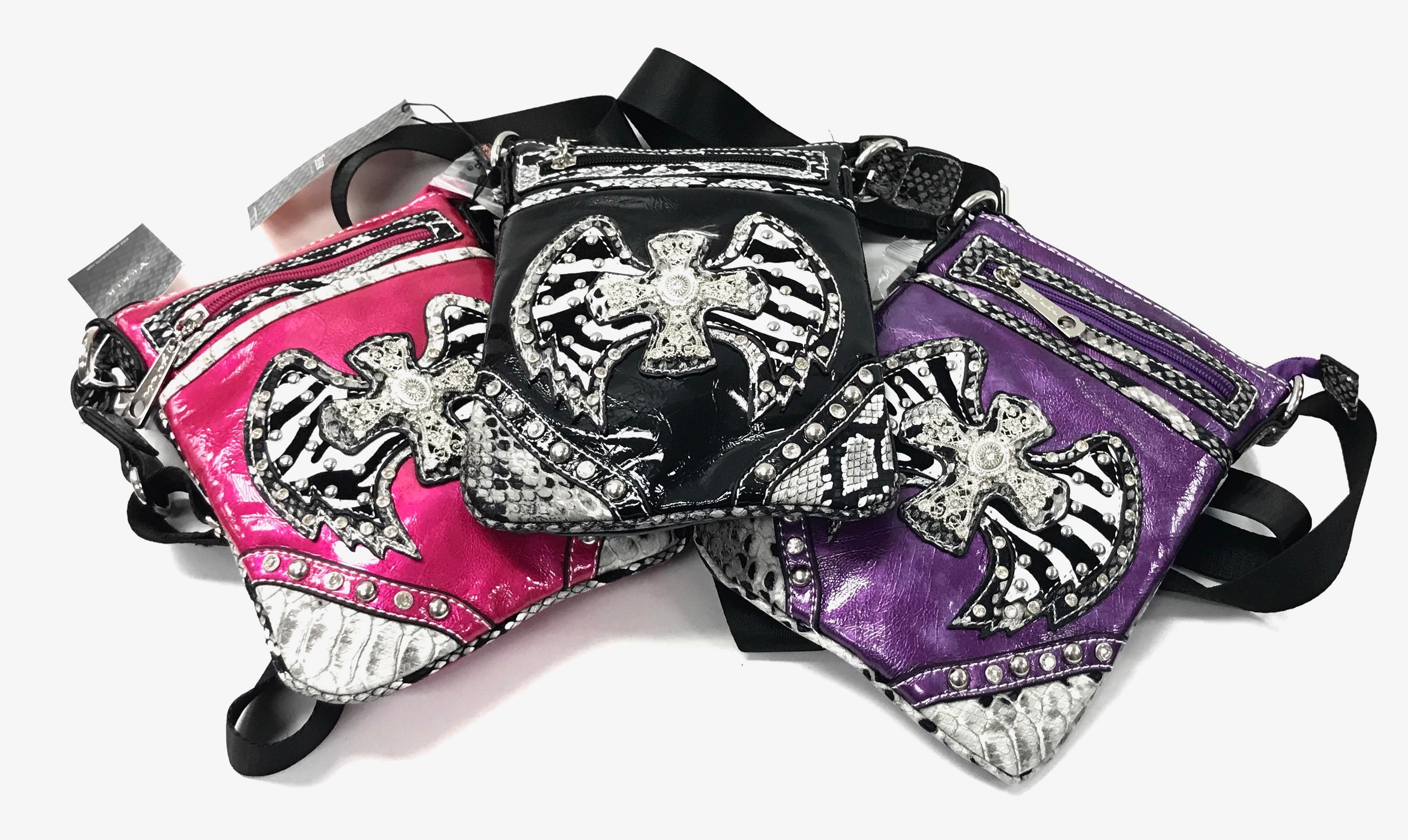 Fashion Crossbody With Cross Asst
